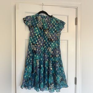 Multi color (blue and gold) dress